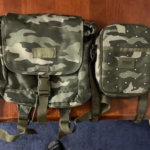 VS Pink Camo Backpack